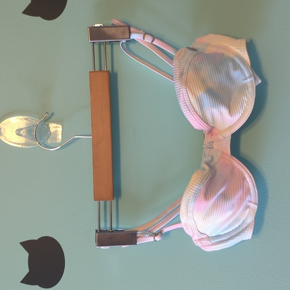 Hollister Underwire Bikini Top Pastel Extra Small New